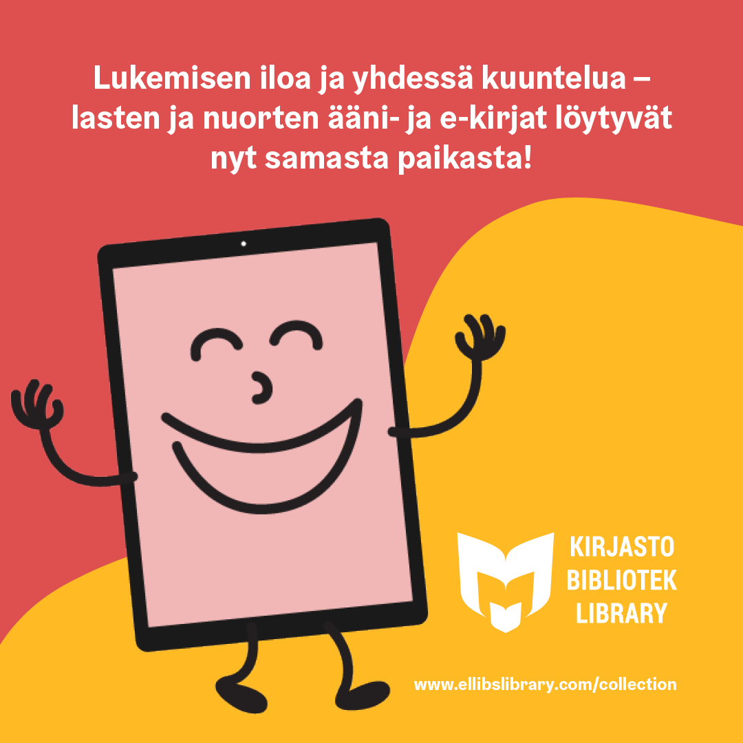 Instagram-kuva kertoo, että kirjoja löytyy yhdestä paikastawww.ellibslibrary.com/collection .